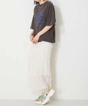 ドローコード×メッシュ厚底サンダル/51210