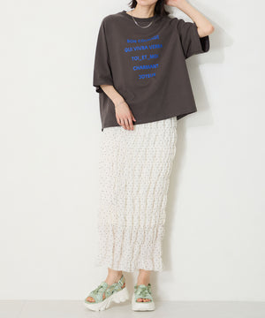 ドローコード×メッシュ厚底サンダル/51210