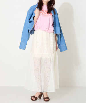 リボンベルトウッドヒールサンダル/51225