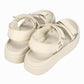 【Fit meサンダル/新色追加】メタルパーツ厚底サンダル/51226