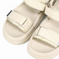 【Fit meサンダル/新色追加】メタルパーツ厚底サンダル/51226