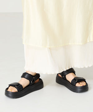 【Fit meサンダル】メタルパーツ厚底サンダル/51226