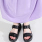 【Fit meサンダル/新色追加】メタルパーツ厚底サンダル/51226
