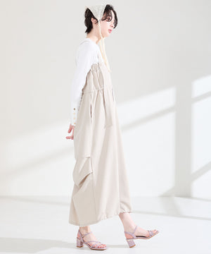 【新色追加】アシンメトリーストラップヒールサンダル/51230