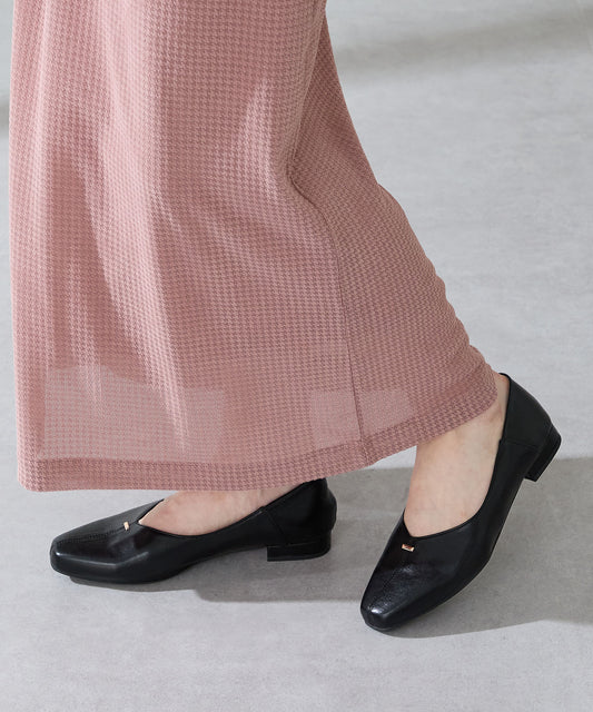 ゴールドパーツVカットバブーシュ/51312