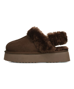 厚底ムートン2wayサンダル/51320