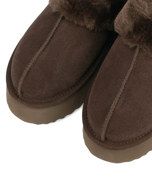 厚底ムートン2wayサンダル/51320