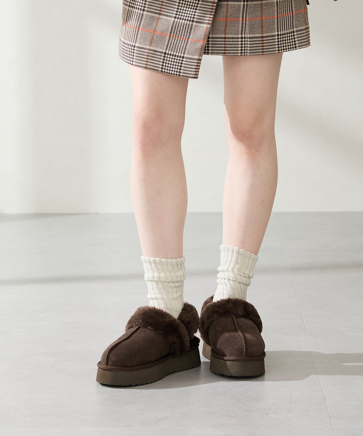 厚底ムートン2wayサンダル/51320 – ORIENTALTRAFFIC