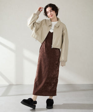 厚底ムートン2wayサンダル/51320