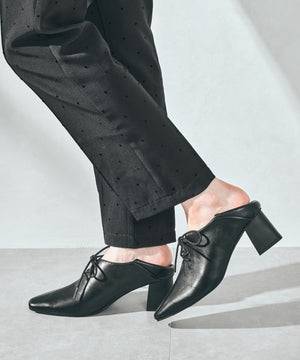 レースアップバブーシュパンプス/51322