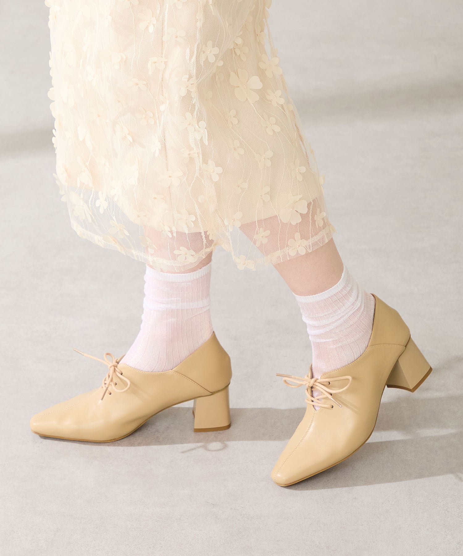 レースアップバブーシュパンプス/51322 – ORIENTALTRAFFIC