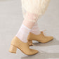 レースアップバブーシュパンプス/51322
