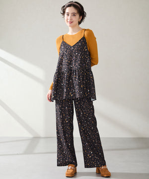 スクエアトゥビットヒールローファー/51324