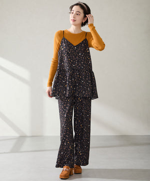 スクエアトゥビットヒールローファー/51324