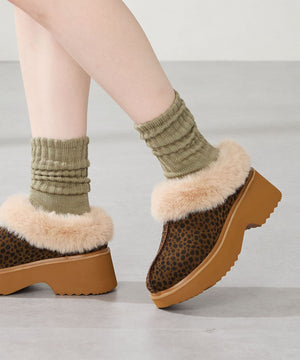 【WEB先行予約/11月中旬発売予定】厚底ムートンサボ/51325