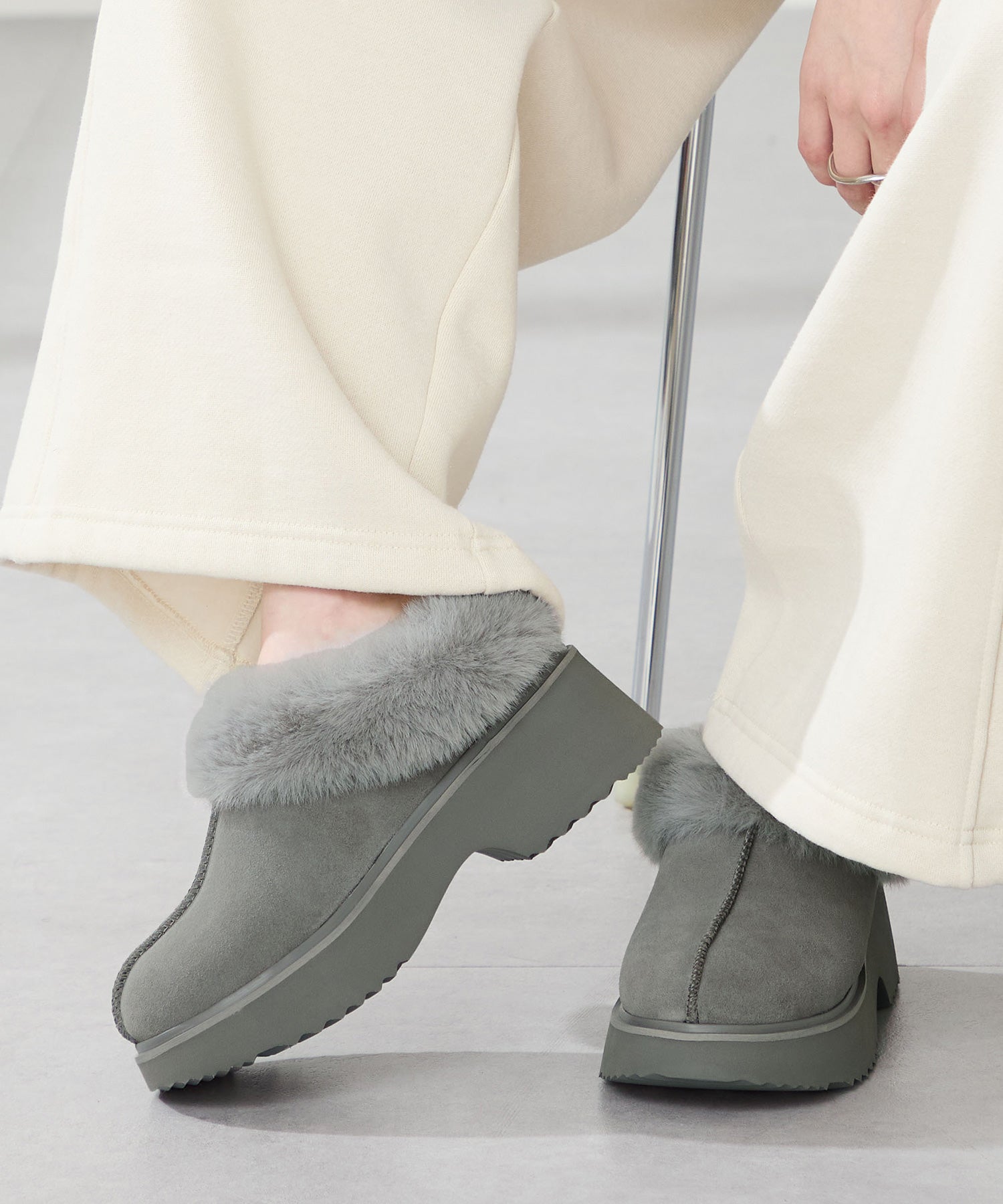 厚底ムートンサボ/51325 – ORIENTALTRAFFIC