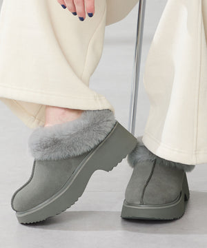 【WEB先行予約/11月中旬発売予定】厚底ムートンサボ/51325