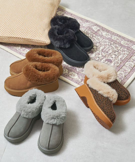 厚底ムートンサボ/51325