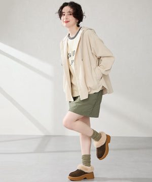 【WEB先行予約/11月中旬発売予定】厚底ムートンサボ/51325