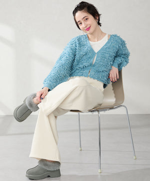 【WEB先行予約/11月中旬発売予定】厚底ムートンサボ/51325