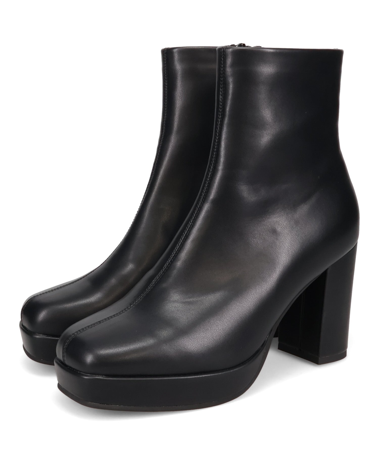 カタログ掲載アイテム】プラットフォームヒールショートブーツ/51410