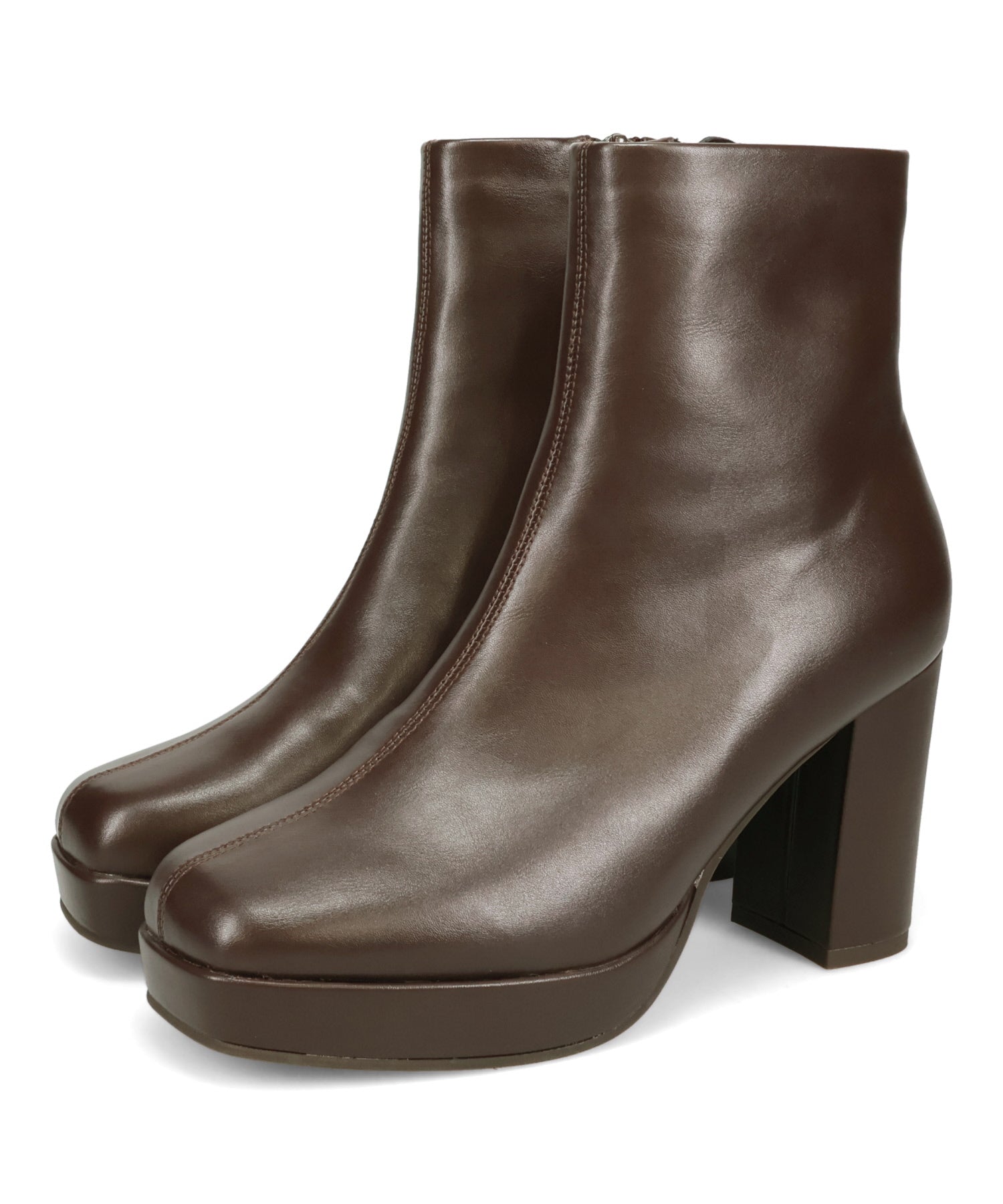 Telephone FRANCEオリジナル盤　資料付き カタログ掲載アイテム】プラットフォームヒールショートブーツ/51410