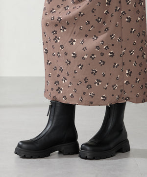 フロントジップショートブーツ/51413