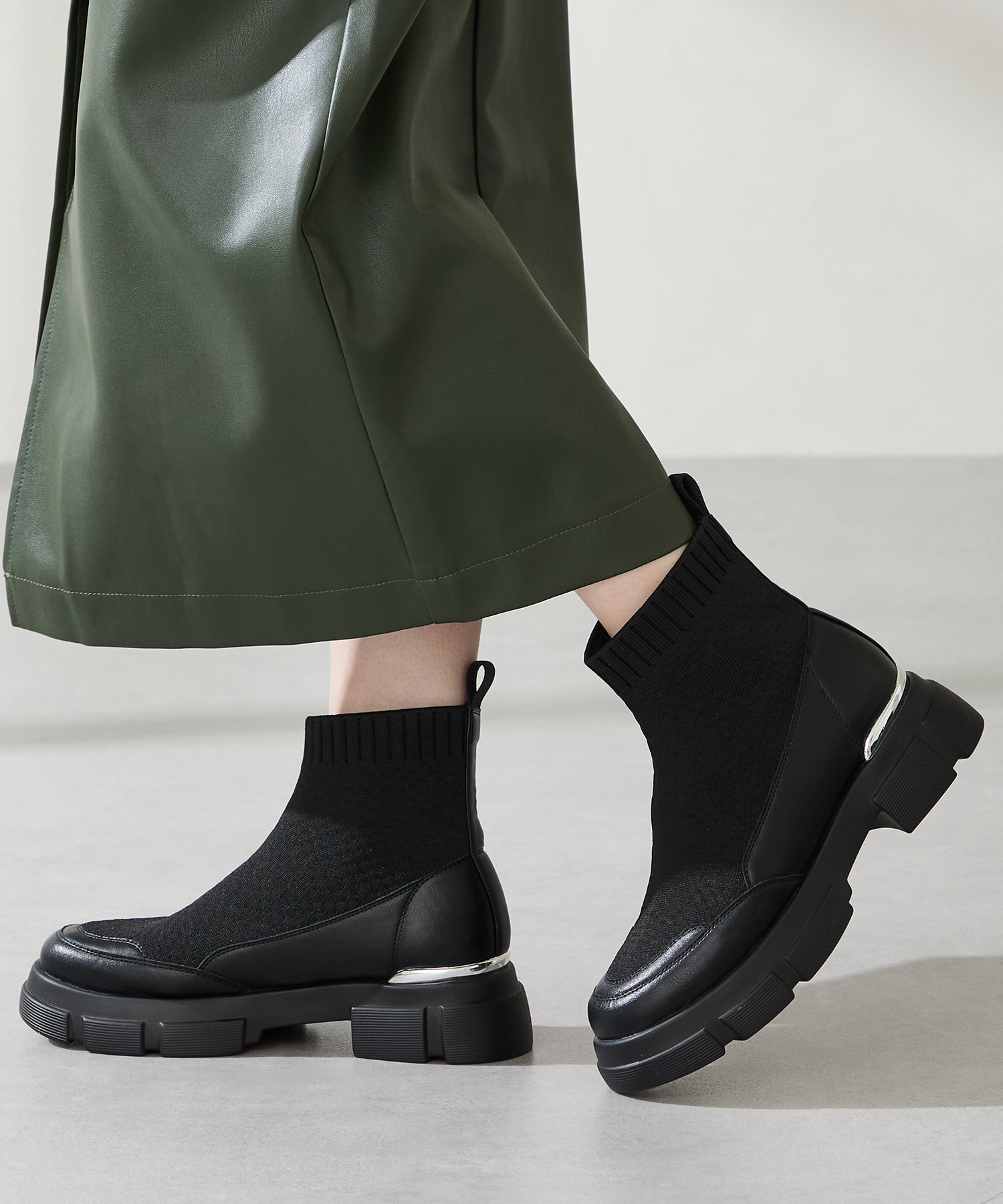 ニットソックスショートブーツ/51416 – ORIENTALTRAFFIC