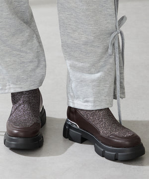 ニットソックスショートブーツ/51416