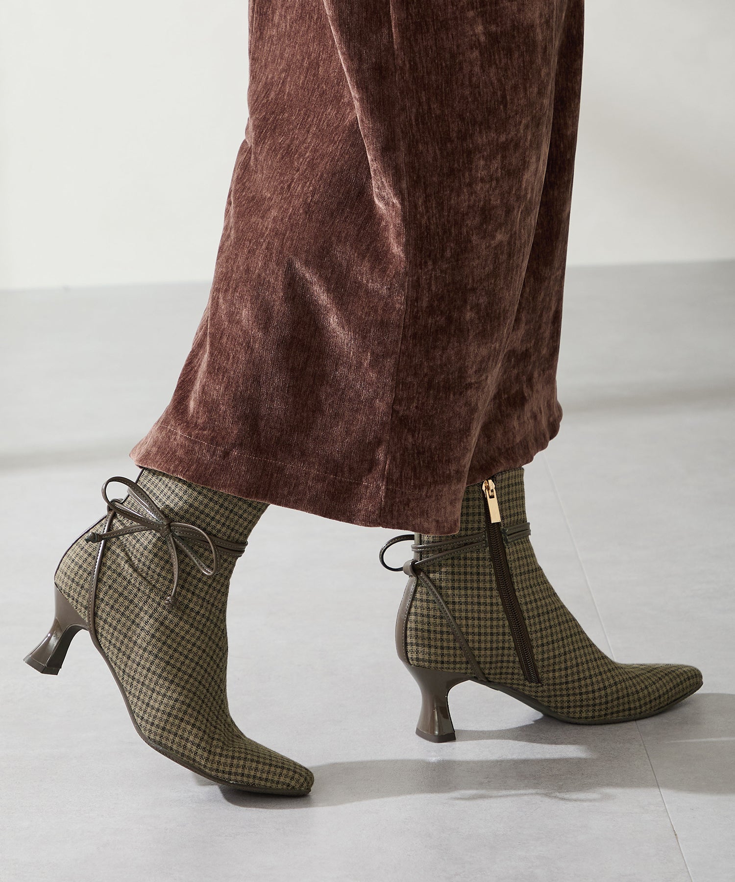 サイドリボンヒールブーツ/51417 – ORIENTALTRAFFIC