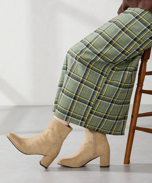 【WEB先行予約/11月上旬発売予定】スエードストレッチヒールブーツ/51420