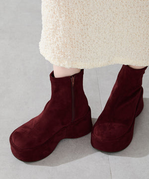 プラットフォーム厚底ストレッチブーツ/51421