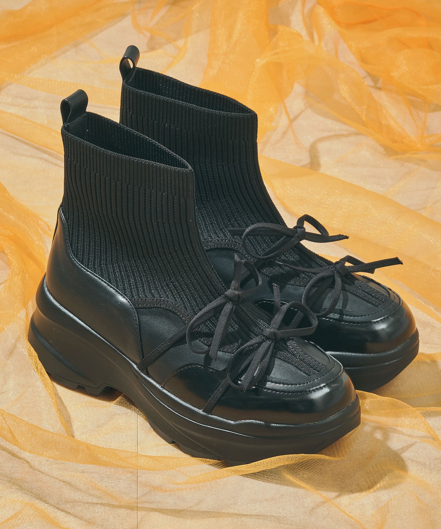 ダブルリボンニットブーツ/51422 – ORIENTALTRAFFIC