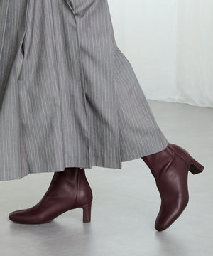 ストレッチヒールバックジップブーツ/51423