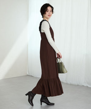 ストレッチヒールバックジップブーツ/51423