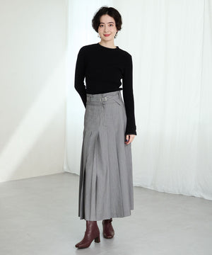 ストレッチヒールバックジップブーツ/51423