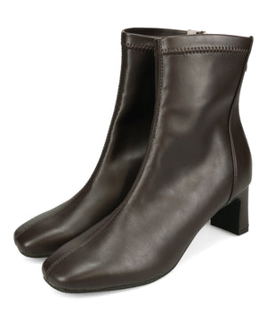 ストレッチヒールバックジップブーツ/51423