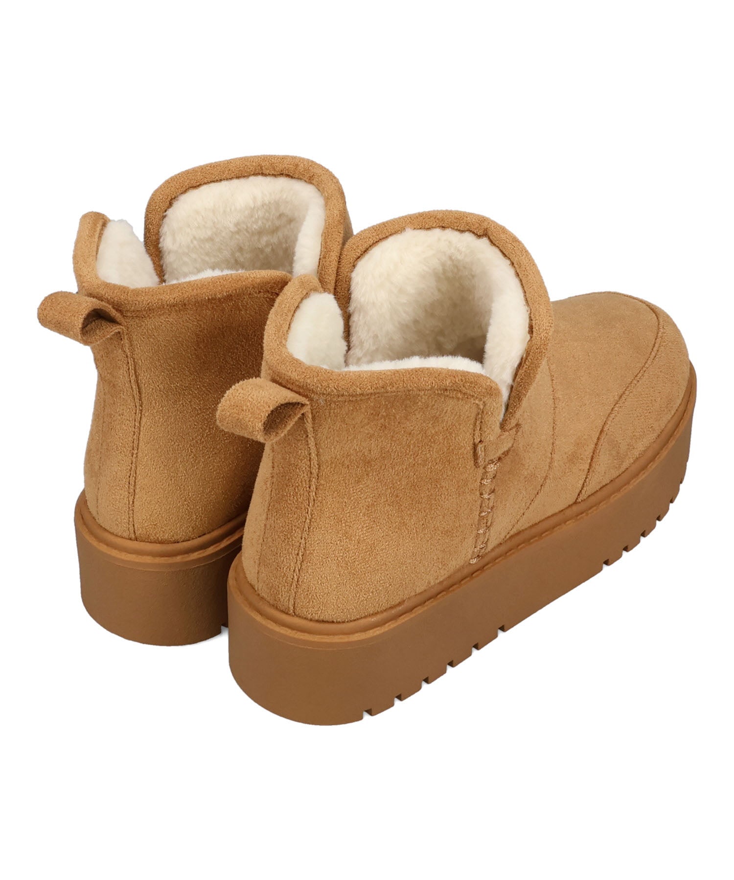 サイドスリット厚底ムートンショートブーツ/51425 – ORIENTALTRAFFIC