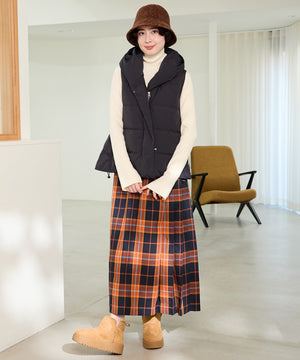 サイドスリット厚底ムートンショートブーツ/51425