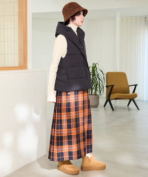 サイドスリット厚底ムートンショートブーツ/51425