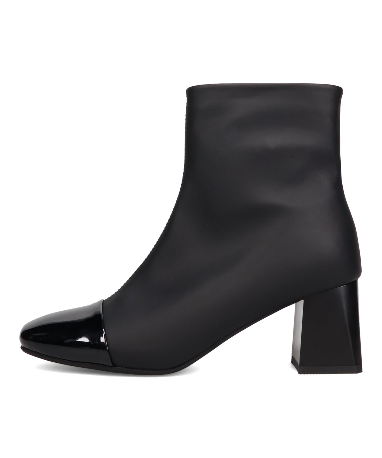 【WEB先行予約/1月上旬発売予定】つま先切替デザインショートブーツ/51427