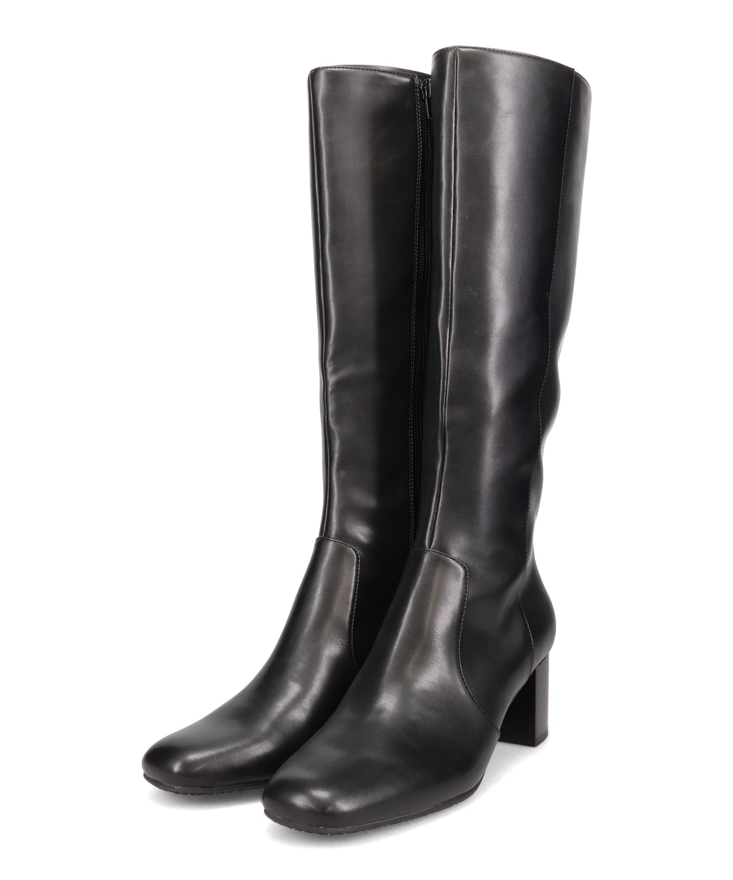 スクエアトゥチャンキーヒールロングブーツ/51501 – ORIENTALTRAFFIC