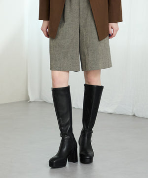 【WEB先行予約/11月中旬発売予定】プラットフォームストレッチブーツ/51503
