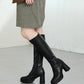 【WEB先行予約/11月中旬発売予定】プラットフォームストレッチブーツ/51503