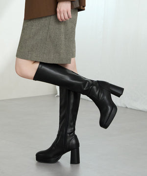 【WEB先行予約/11月中旬発売予定】プラットフォームストレッチブーツ/51503