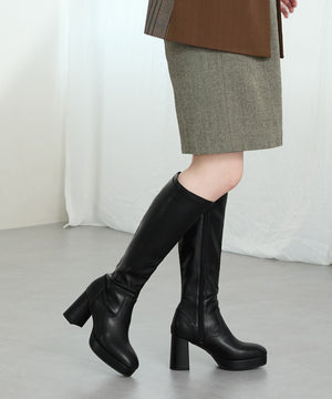 【WEB先行予約/11月中旬発売予定】プラットフォームストレッチブーツ/51503