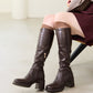 ソフトソールストレッチヒールロングブーツ/51504