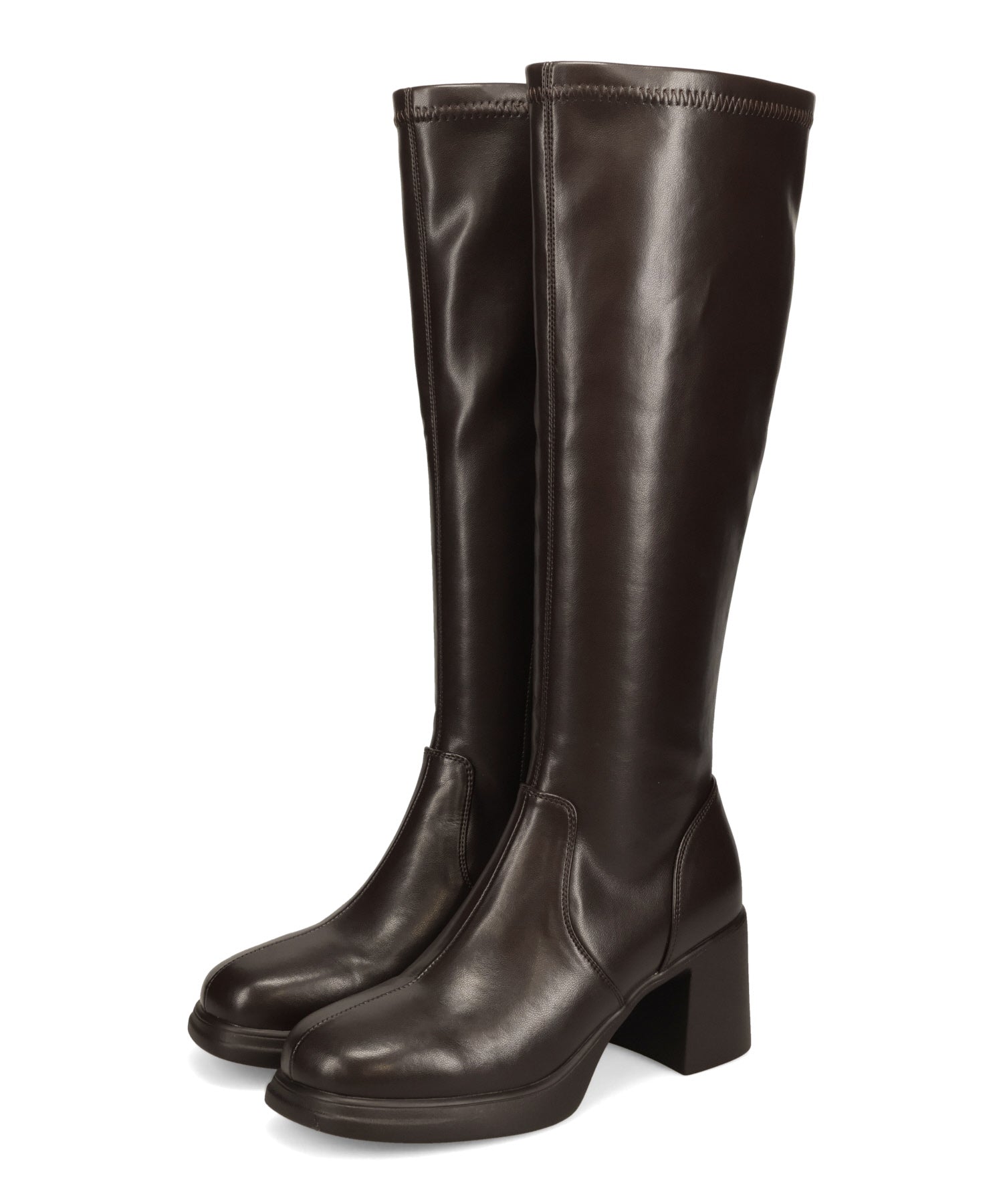 未使用品★トリーバーチ ロングブーツ 金ロゴ 黒　5.5(22.5)(522) 美品⭐︎トリーバーチ ロングブーツ 黒 レザー ゴールド金具 24.5cm