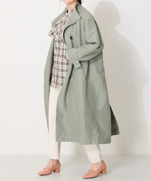 メタリックラインビットヒールローファー/52101