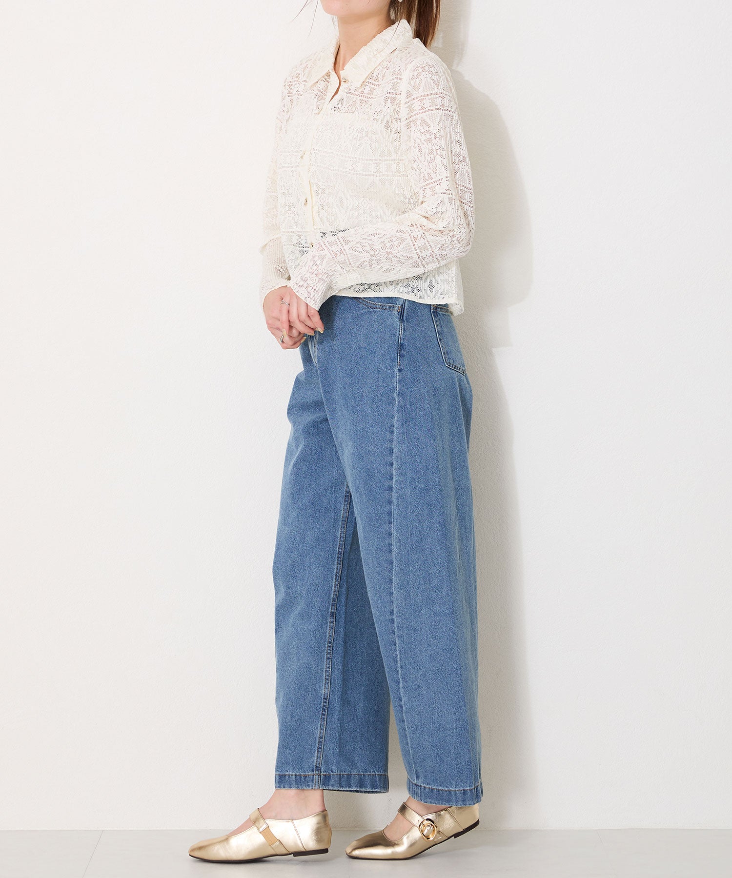 柔らかストラップフラットパンプス/52104 – ORIENTALTRAFFIC